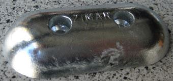 Z - 20 Zimar Bolt On Drilled Plate Zinc - Propeller Depot