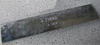 A - 3X16 Zimar Bolt On Undrilled Plate Zinc - Propeller Depot