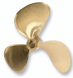 Michigan Dyna Jet 310725 13 x 14 with 1 bore LH propeller - Propeller Depot