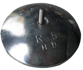 R - 5HD 5 - 1/16" Zimar Rudder Zinc - Propeller Depot