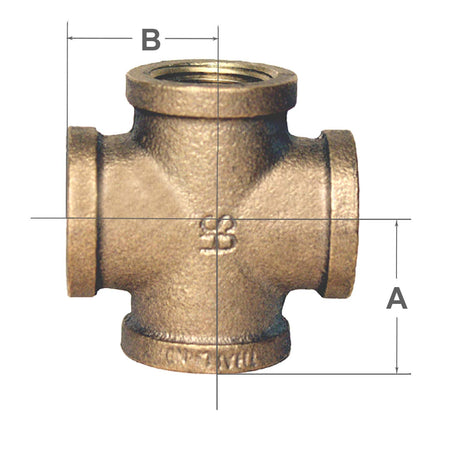00110025 Bronze Crosses - Propeller Depot