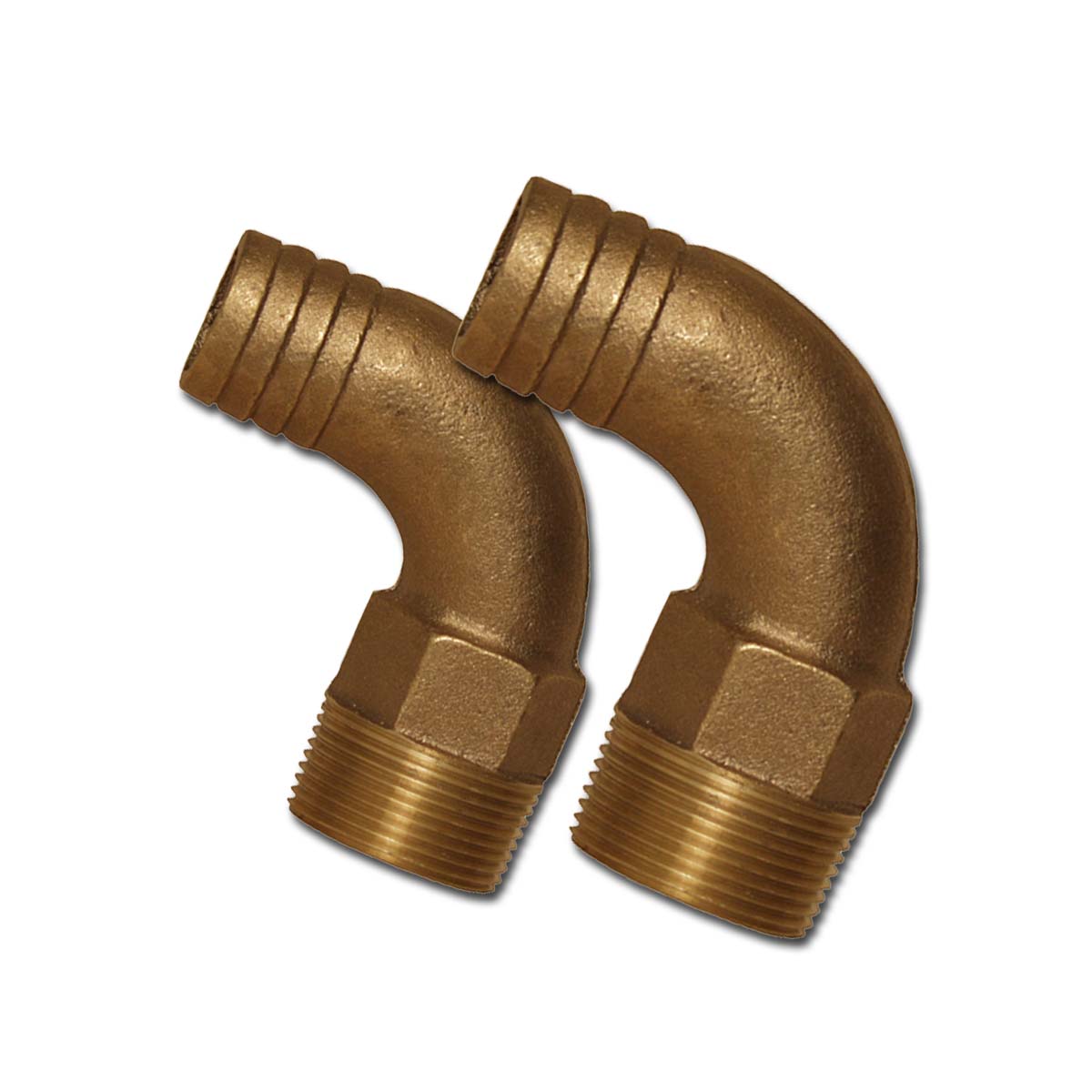 00HN150E 90 Degree Bronze Pipe to Hose Adapters - Propeller Depot