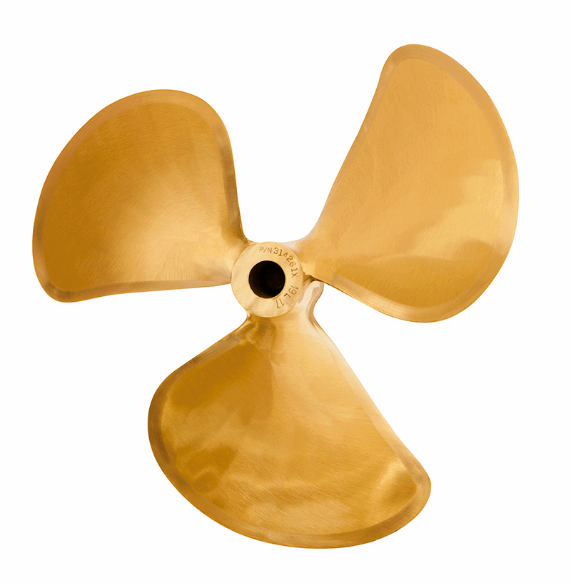13 inch DJX 3 Blade Bronze - Propeller Depot