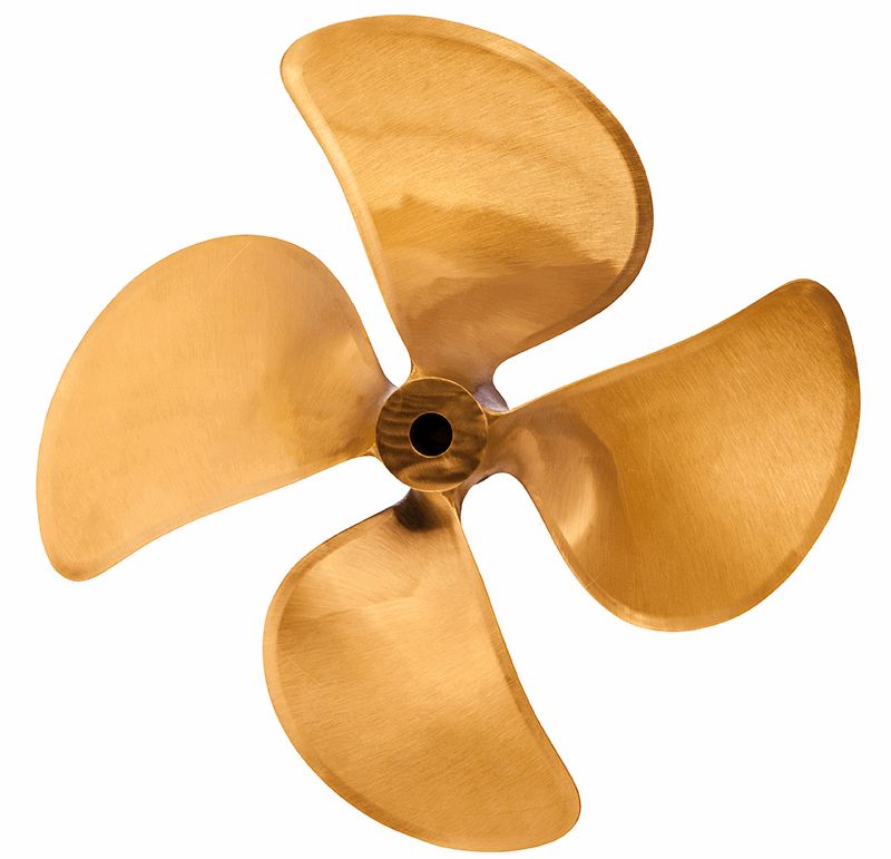 20 inch DQX 4 Blade Bronze - Propeller Depot