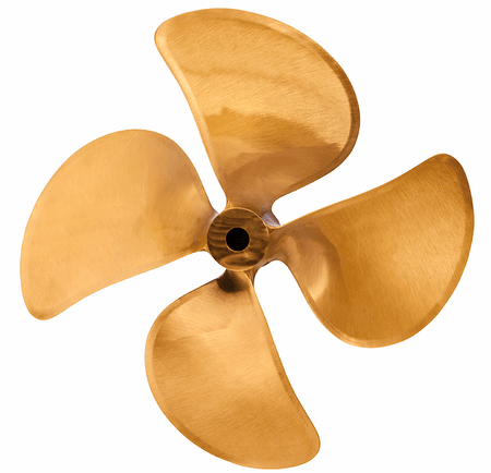23 inch DQX 4 Blade Bronze - Propeller Depot
