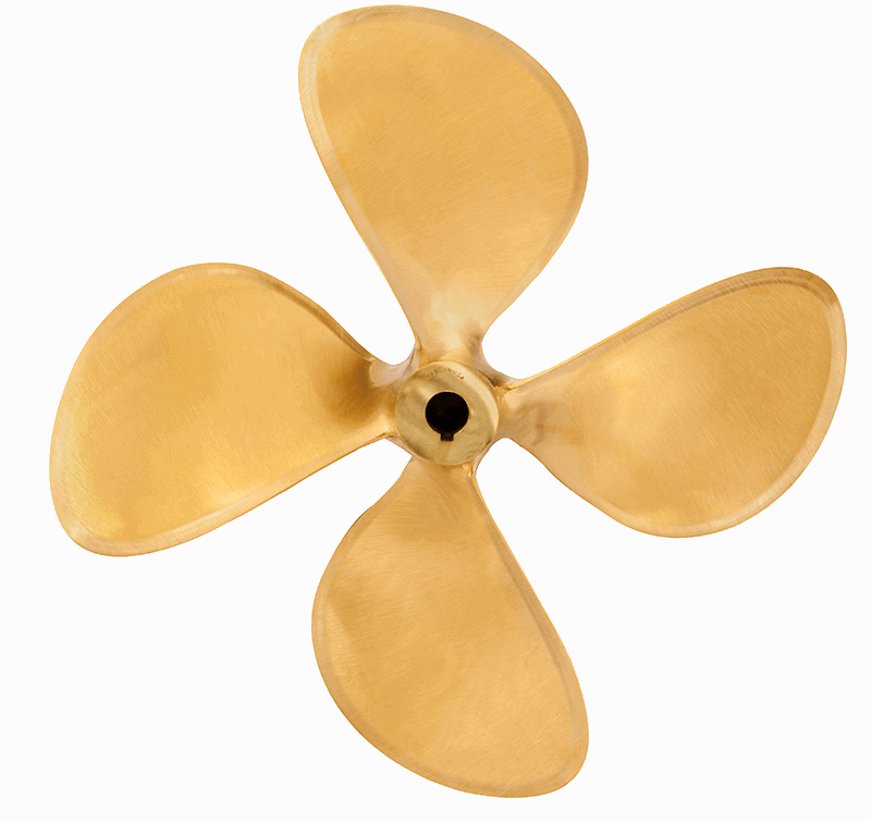 34 inch MY - T4 4 Blade Bronze - Propeller Depot