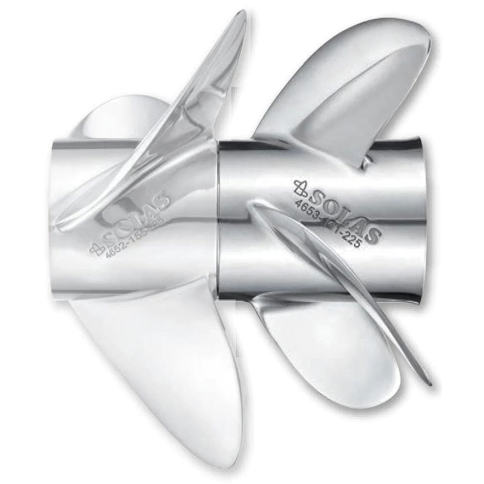 SOLAS Suzuki SG Dual Prop 14 1/8 x 19.5 - Rear - Propeller Depot