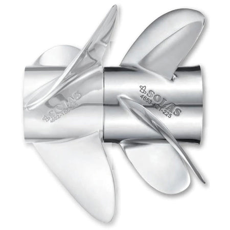 SOLAS Suzuki SG Dual Prop 14 1/8 x 19.5 - Rear - Propeller Depot