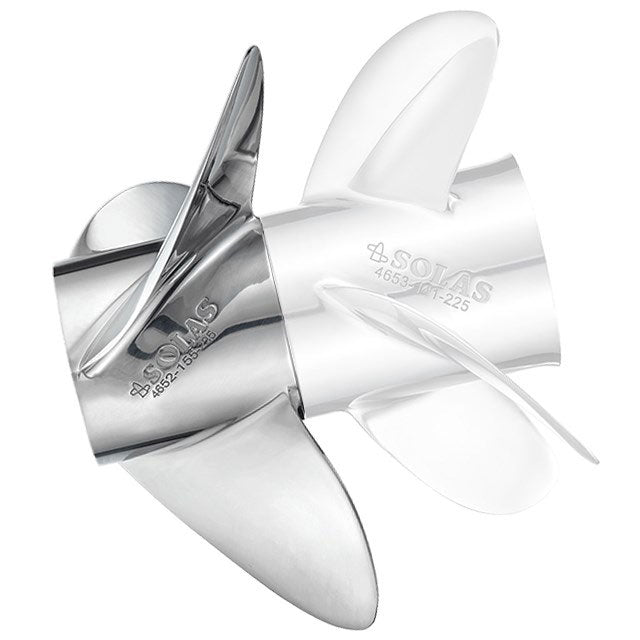 SOLAS Suzuki SG Dual Prop 15 1/2 x 22.5 - Front - Propeller Depot