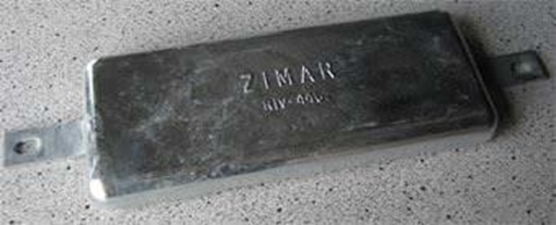 Picture of RIV-440 Zimar Bolt On Drilled Plate Zinc 
