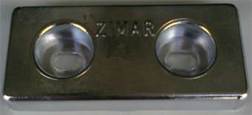 Picture of TA-3 Zimar Bolt On Drilled Plate Zinc 