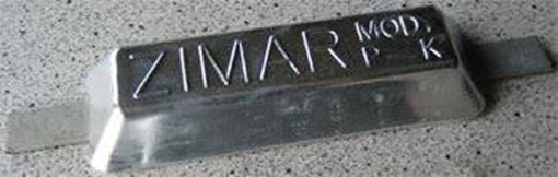 Picture of P-5K Zimar Weld On Plate Zinc 