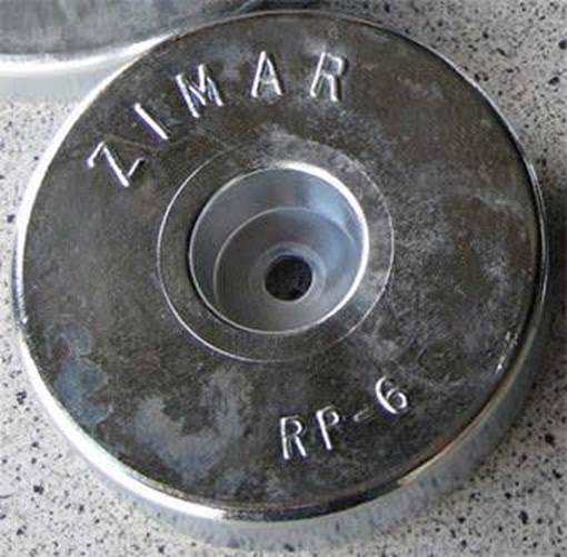 Picture of RP-6 Zimar Round Plate Zinc 