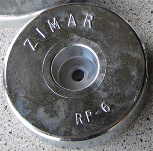 Picture of RP-6 Zimar Round Plate Zinc 