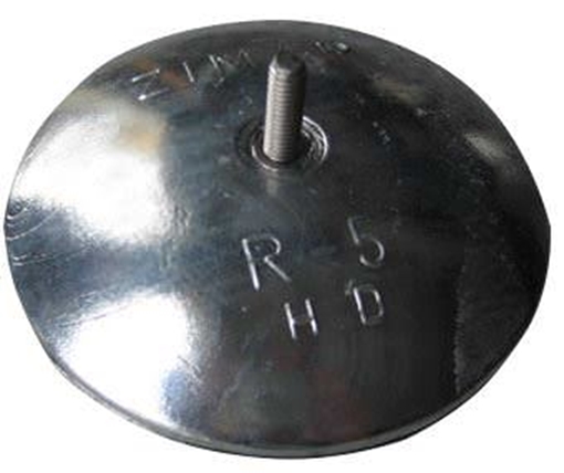 Picture of R-5HD 5-1/16" Zimar Rudder Zinc 