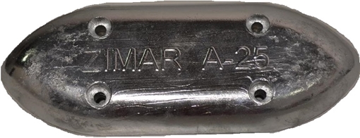 Picture of A-25 Zimar Bolt On Drilled Plate Zinc 