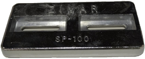 Picture of SP-100 Divers Plate Zimar Bolt On Drilled Plate Zinc 